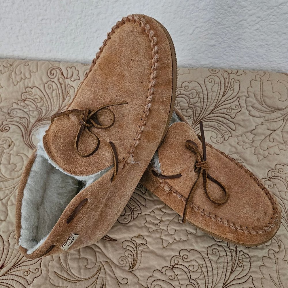 Plymouth Mocs 100% Merino Wool Men's Shoes